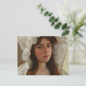 Mooie jongedame van Albert Lynch,  kunst Briefkaart (Staand voorkant)