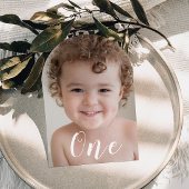 Mooie Jongens 1e Verjaardag Party Photo Arch Kaart