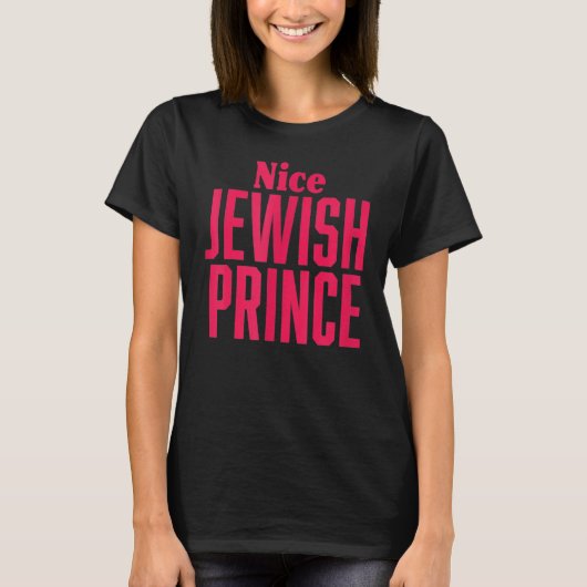 Mooie joodse prins Happy Hanukkah Prince T-shirt (Voorkant)