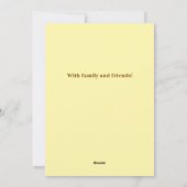 Mooie Joshua Tree kerst Kaart (Achterkant)