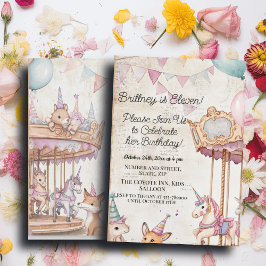 Mooie Journal Page w Dieren 11e Verjaardagsfeest Kaart