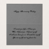 Mooie Jubilea Kaart - Zonsondergang op het meer on (Binnenkant ongevouwen)