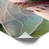 Mooie juli Fairy in Water Lelies Perfect Poster (Hoek)