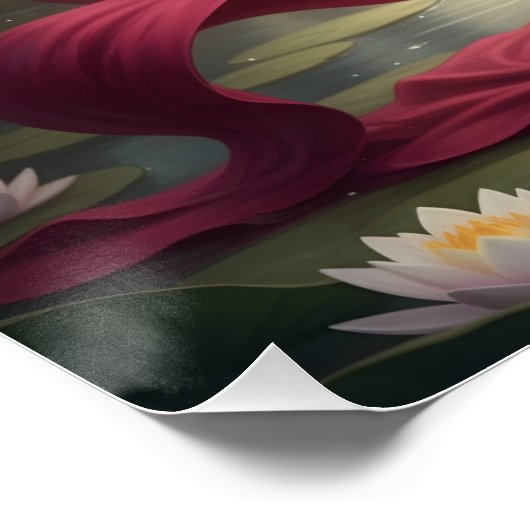 Mooie juli Ruby Fairy Perfect Poster (Hoek)