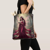 Mooie juli Ruby Fairy Tote Bag (Dichtbij)