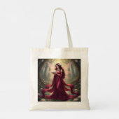 Mooie juli Ruby Fairy Tote Bag (Achterkant)