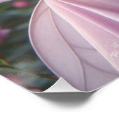 Mooie June Fairy in Roos Perfect Poster (Hoek)