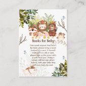 Mooie Jungle Dieren Baby BOEK Rijm Verzoek Informatiekaartje (Voorkant)