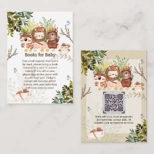 Mooie Jungle Dieren Baby BOEK Rijm Verzoek Informatiekaartje