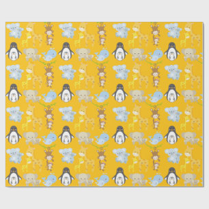 Mooie Jungle Dieren Inpakpapier – Dieren