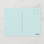 Mooie jurk Bridal/trouwdouche Uitnodiging (Achterkant)