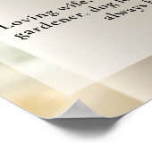 Mooie kaarsen, levensviering Foto begrafenis Poster (Hoek)