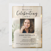 Mooie Kaarsen, Levensviering Foto Rouwkaart Kaart (Voorkant)