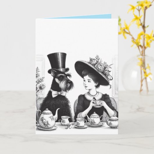 Mooie Kaart (Gele Bloem)