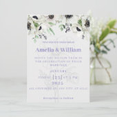 Mooie Kaart bruiloft 2025 (Staand voorkant)