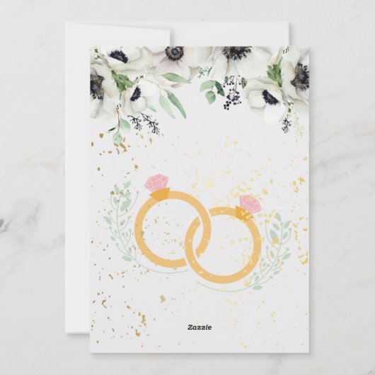 Mooie Kaart bruiloft 2025 (Achterkant)