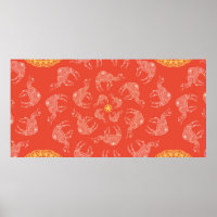 Mooie kaart met kameel. Lijst van dieren