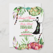 Mooie Kaart van Vrijgezellenfeest weddenschap met (Voorkant)