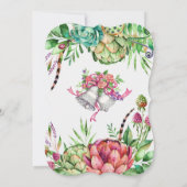 Mooie Kaart van Vrijgezellenfeest weddenschap met (Achterkant)