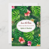 Mooie Kaart voor het uitnodigen van bosvogels (Achterkant)