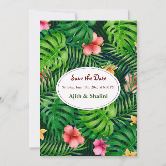 Mooie Kaart voor het uitnodigen van bosvogels (Achterkant)