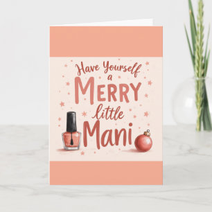 Mooie kaart voor iedere manicure liefhebber