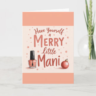Mooie kaart voor iedere manicure liefhebber
