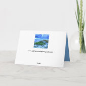 Mooie kaart voor strandsympathie (Achterkant)