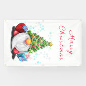 Mooie Kabouter Kerst Banner (Horizontaal)