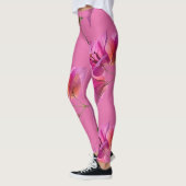 Mooie Kagoj Phool Papierbloem Botanische Flora Leggings (Links)