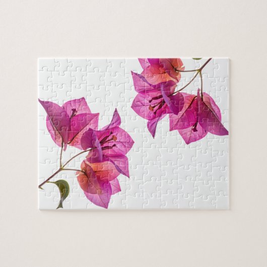 Mooie Kagoj Phool Papierbloem Botanische Flora Legpuzzel (Horizontaal)