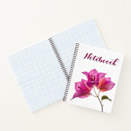 Mooie Kagoj Phool Papierbloem Botanische Flora Notitieboek