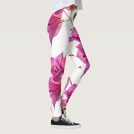 Mooie Kagoj Phool Papieren Bloem Botanische Flora Leggings
