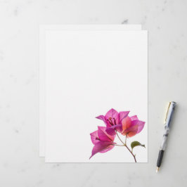 Mooie Kagoj Phool papieren bloemkaart Briefhoofd