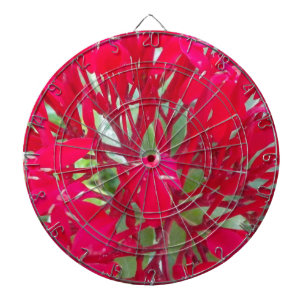 Mooie Kaleidoscoop van Kleurrijke Rode Milkweed Dartbord