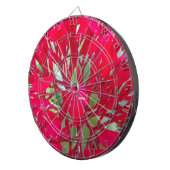 Mooie Kaleidoscoop van Kleurrijke Rode Milkweed Dartbord (Voorkant Rechts)