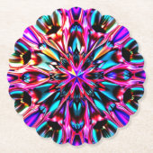 Mooie Kaleidoscope Jewel Look Onderzetter (Voorkant)