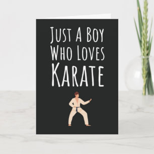 Mooie Karate Kaarten Voor Baby Jongens Kinderen Ve