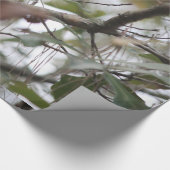 Mooie kardinale foto cadeaupapier (Hoek)