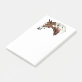 Mooie Kastanje Tovero Paint Horse Post-it® Notes