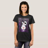 Mooie kat - Deloris Naam T-shirt (Voorkant volledig)