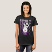 Mooie kat - Emily Naam T-shirt (Voorkant volledig)