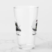 Mooie kat grappig aanpasbaar glas (Links)