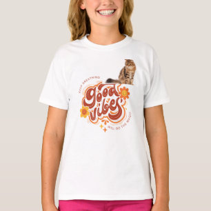 Mooie kat huisdier liefhebbers ontwerp T-shirt