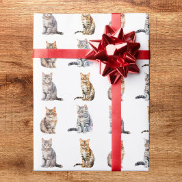 Mooie Kat Inpakpapier