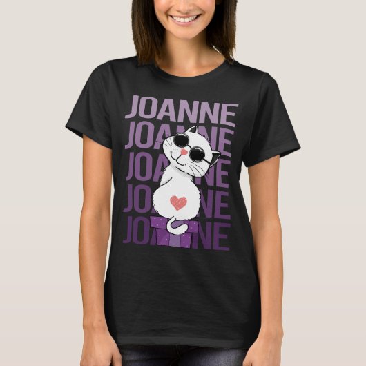 Mooie kat - Joanne naam T-shirt (Voorkant)
