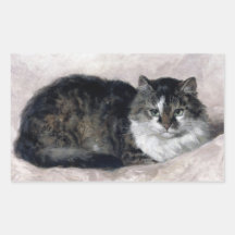 Mooie kat kunst Henriette Ronner Knip
