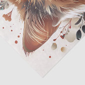 Mooie kat met bloemen tissuepapier (Detail)