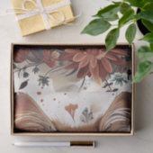 Mooie kat met bloemen tissuepapier (Geschenk)