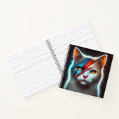 Mooie kat notebook! notitieboek (Binnen)